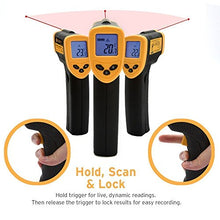 Etekcity Lasergrip 774 Non-contact Digital Laser IR Infrared Thermometer, -50°C - 380°C