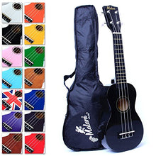 Best Black Soprano Ukulele with Bag, Great Fun for Adult Beginners and Children