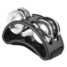 Ammoon Foot Tambourine Percussion Musical Instrument