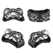Ammoon Foot Tambourine Percussion Musical Instrument