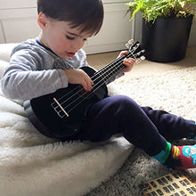 Best Black Soprano Ukulele with Bag, Great Fun for Adult Beginners and Children