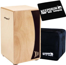 SCHLAGWERK CP 550 CAJON AGILE BASE NATURAL WITH Keepdrum Bag and Padded Seat