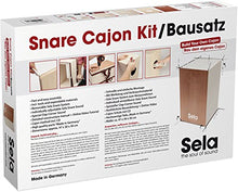 Sela Snare Cajon Assembly Kit with Instructions and Audio CD
