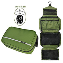 Hanging Toiletry Bag Waterproof, Jiemei Travel Wash Bag for Men & Women