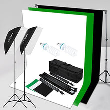 CRAPHY 2x125W Upgraded Photo Studio 50x70CM Softbox Kit Soft boxes