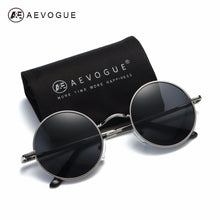 Unisex Polarised Sunglasses Small Round Alloy Frame