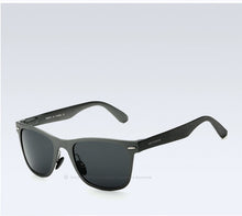 Unisex Aluminium Square Polarised Mirror Sun Glasses