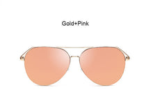 Unisex Flat Lens Mirror Aviation Sunglasses for Drone an Microlight Pilots