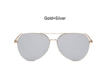 Unisex Flat Lens Mirror Aviation Sunglasses for Drone an Microlight Pilots