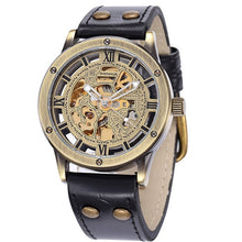 Vintage Bronze Men's Skeleton Watch