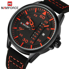 Men Sports Watches Men's Quartz Date Clock Man Leather Army