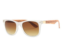 Unisex Sunglasses Artificial Wood Grain Sun Glasses