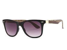 Unisex Sunglasses Artificial Wood Grain Sun Glasses