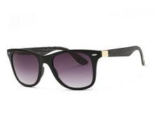 Unisex Sunglasses Artificial Wood Grain Sun Glasses