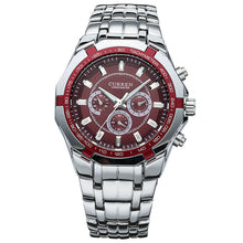 Luxury Men's Black Full Steel Casual Sport Watch