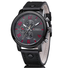Men Casual Leather strap Business Wristwatch