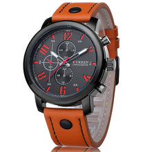 Men Casual Leather strap Business Wristwatch