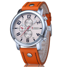 Men Casual Leather strap Business Wristwatch