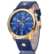 Men Casual Leather strap Business Wristwatch