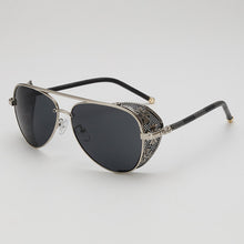 Gothic Steam Punk Glasses Vintage Summer Unisex Steampunk Sunglasses