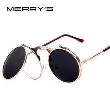 STEAMPUNK Sunglasses round Metal