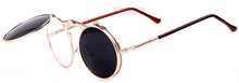 STEAMPUNK Sunglasses round Metal