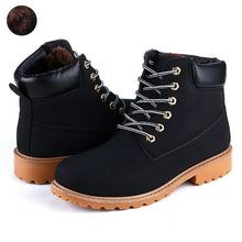 Faux Suede Leather Men Boots