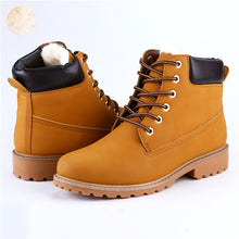 Faux Suede Leather Men Boots