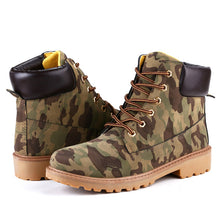 Faux Suede Leather Men Boots