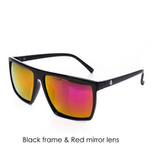 Square Sunglasses Men Brand Designer Mirror Photochromic Oversized Sunglasses