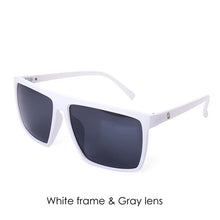 Square Sunglasses Men Brand Designer Mirror Photochromic Oversized Sunglasses