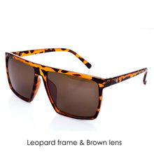 Square Sunglasses Men Brand Designer Mirror Photochromic Oversized Sunglasses