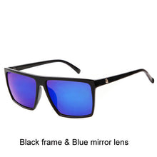 Square Sunglasses Men Brand Designer Mirror Photochromic Oversized Sunglasses