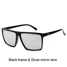 Square Sunglasses Men Brand Designer Mirror Photochromic Oversized Sunglasses
