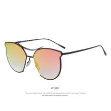 Fashion Sun glasses Vintage Twin Beam Metal Frame