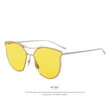 Fashion Sun glasses Vintage Twin Beam Metal Frame