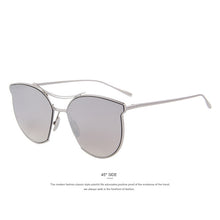 Fashion Sun glasses Vintage Twin Beam Metal Frame