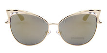 Cat Eye Sun glasses Alloy Frame for Women
