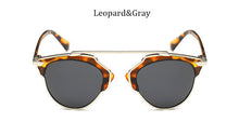 Classic Rose Gold Cat Eye Sunglasses