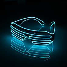 LED Glasses Flashing EL Wire Luminous Party Decorative Lighting