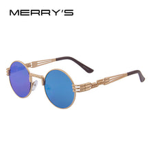 Steampunk Sunglasses Retro Round Metal UV400