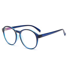 Unisex Frame Eyeglasses With Clear Glass Men Women Vintage Round Clear