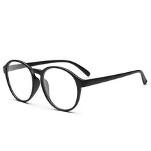 Unisex Frame Eyeglasses With Clear Glass Men Women Vintage Round Clear