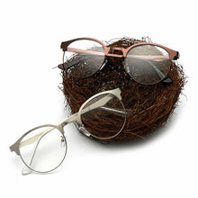 Unisex Vintage Spectacles Clear Metal