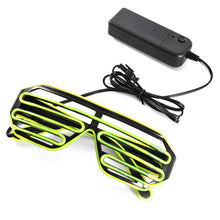 LED Glasses Flashing EL Wire Luminous Party Decorative Lighting