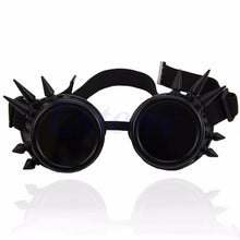 Victorian Gothic Cosplay Rivet Steampunk Goggles Glasses Welding Punk