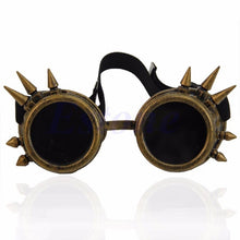 Victorian Gothic Cosplay Rivet Steampunk Goggles Glasses Welding Punk