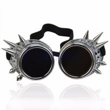 Victorian Gothic Cosplay Rivet Steampunk Goggles Glasses Welding Punk