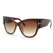 ROYAL GIRL Luxury Oversize Acetate Cat Eye Sun Glasses