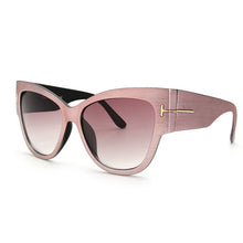 ROYAL GIRL Luxury Oversize Acetate Cat Eye Sun Glasses
